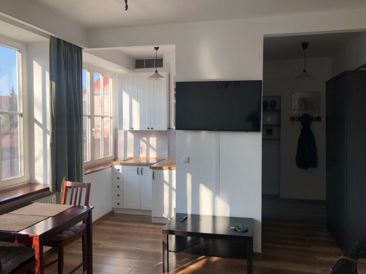 Apartament Teatralny Danzica Esterno foto