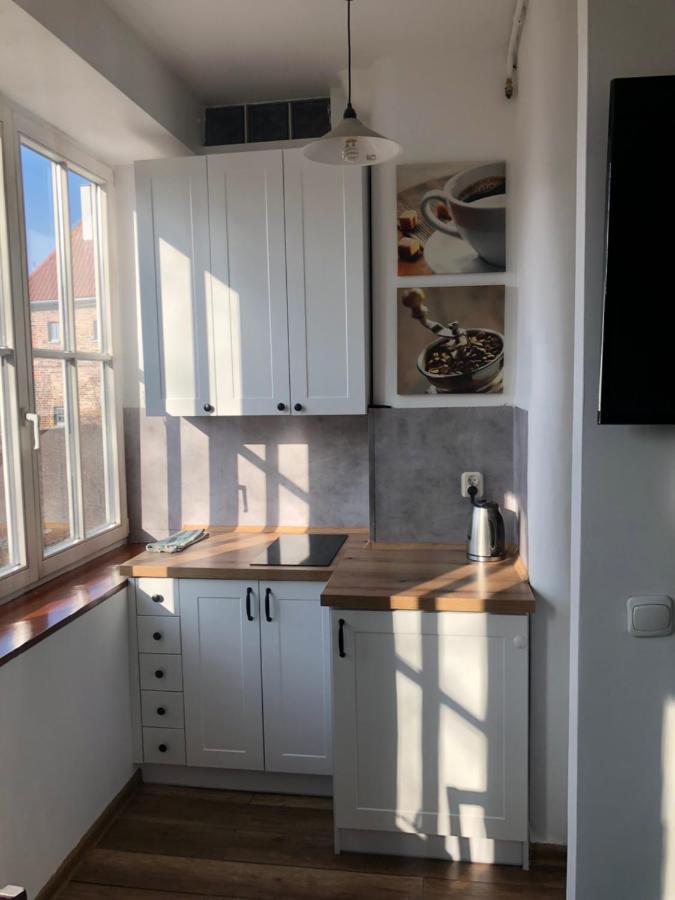 Apartament Teatralny Danzica Esterno foto