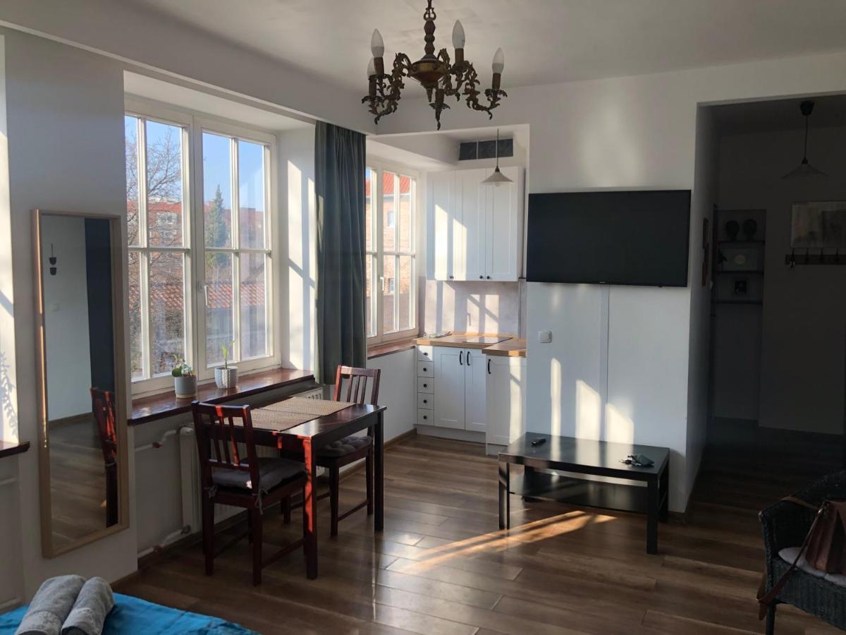 Apartament Teatralny Danzica Esterno foto