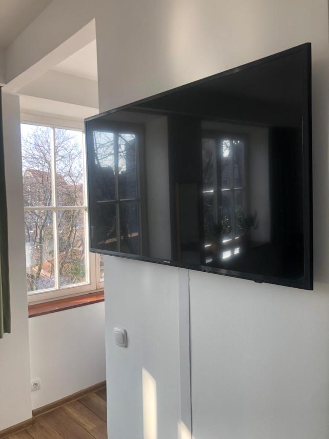 Apartament Teatralny Danzica Esterno foto